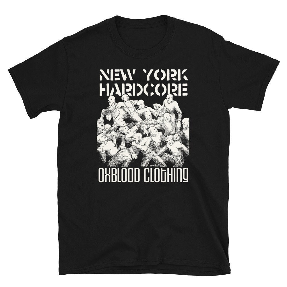 New York Hardcore T-shirt Oxblood Clothing Madball, Agnostic Front, 7 Seconds, Sick of It All, Warzone, Bad Brains, Misfits, Cro-mags - Etsy New York Hardcore T-shirt Oxblood Clothing Madball, Agnostic Front, 7 Seconds, Sick of It All, Warzone, Bad Brains, Misfits, Cro-mags - Etsy