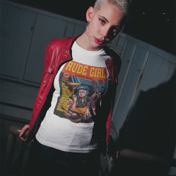 Women's Rude Girl T-Shirt - 2-tone Ska, Ska Punk, Streetpunk Tshirt - Toots and Symarip Tee - Skingirl, Skinbyrd & Skinhead Girl Clothing