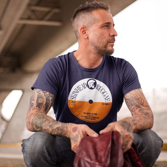 Trojan Skinhead Reggae T-shirt - the Spirit of 1969 - Rude