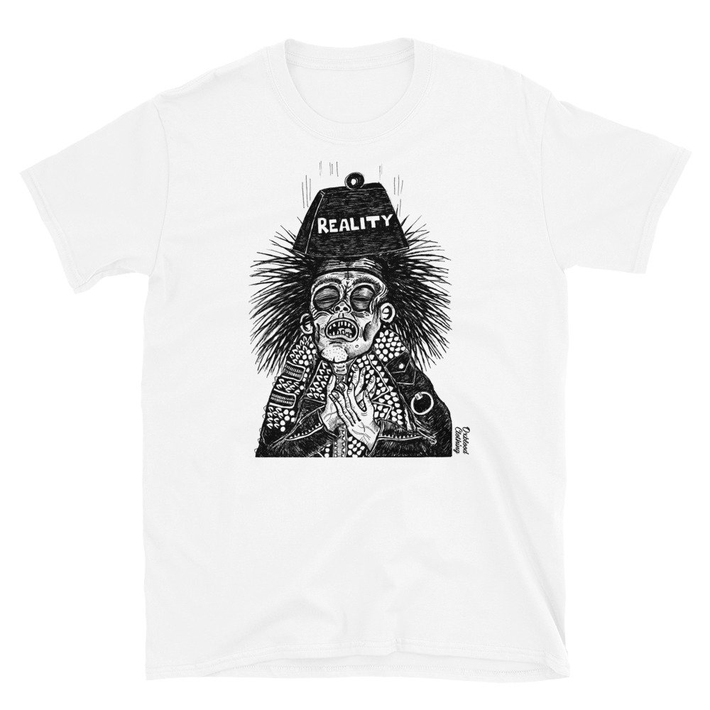 When Reality Hits T-shirt - Stenchcore 80's Punk T-shirts & Crust
