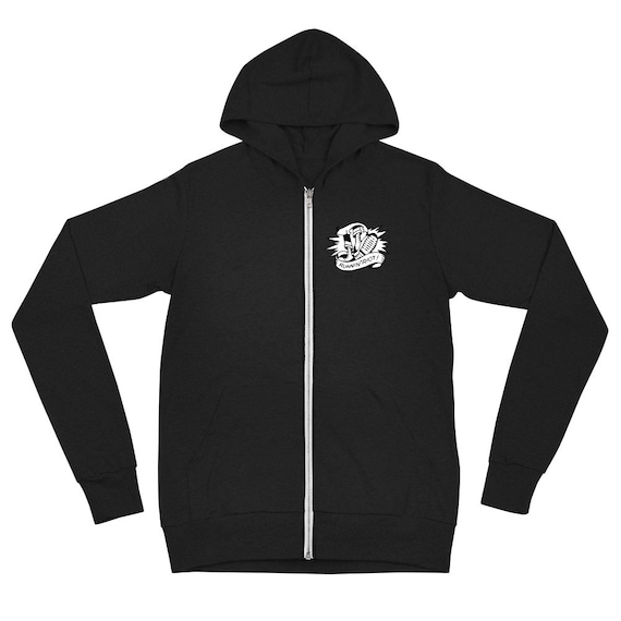 Double-sided Running Riot Zip Hoodie - Oi Music - Rupert Cleaver
