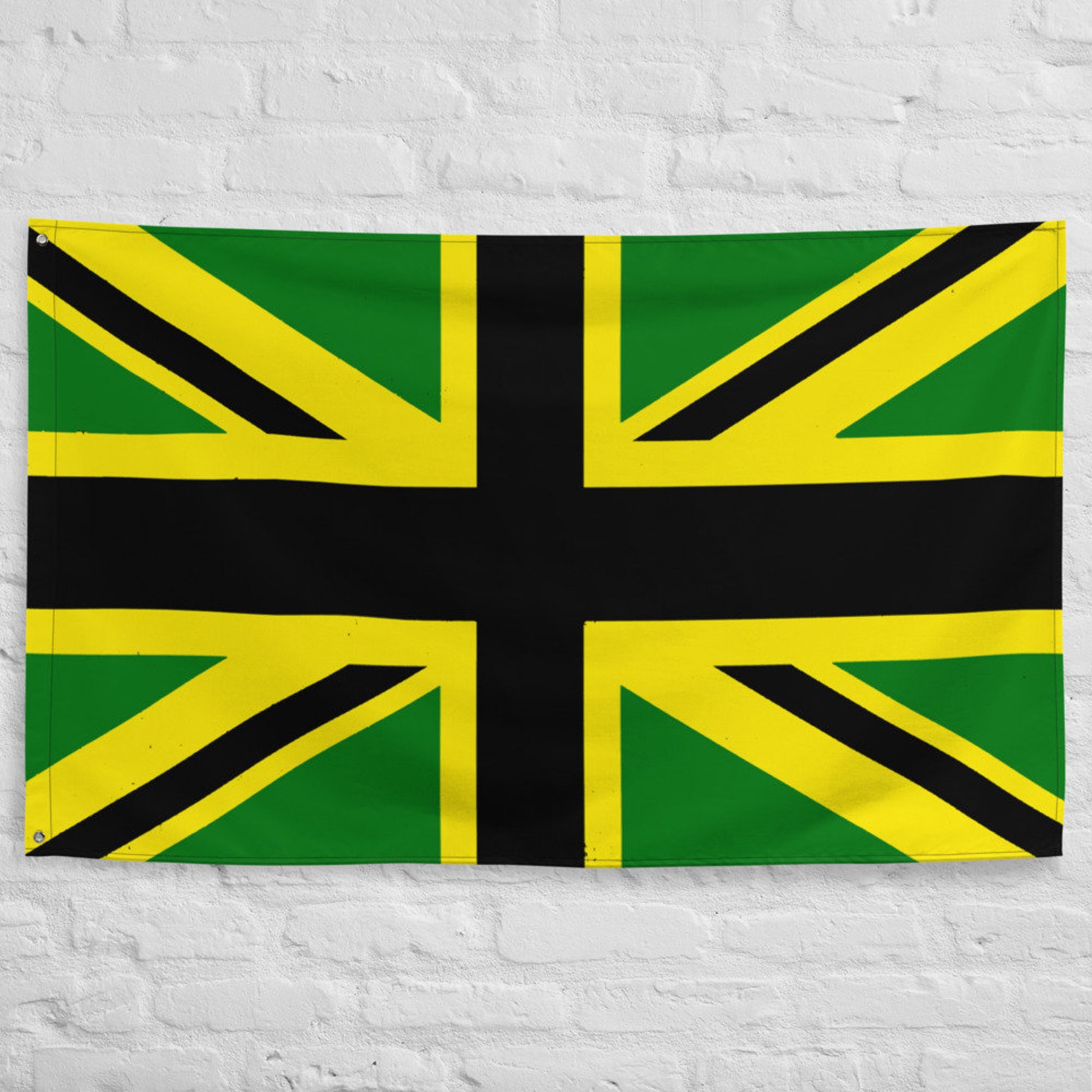 British Jamaican Union Jack Flag Jamaica Gift Jamaican Etsy Australia