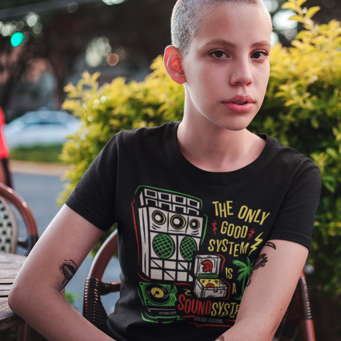 Women's the Only Good System is a Sound System T-shirt - Dub Ska