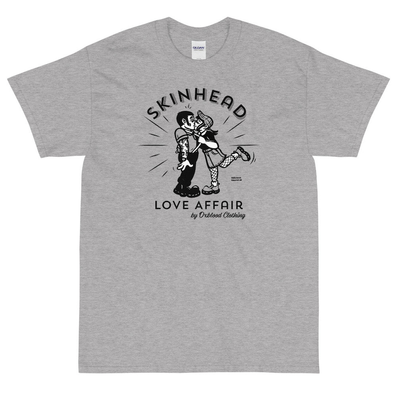 Skinhead Love Affair Shirt - Bad Manner T-Shirt, Ska Fashion, Boss Reggae, Rocksteady, Two Tone, Hard Mod 1969, Trojan Record, Skinhead Tee image 2