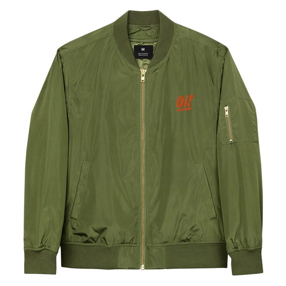 Oi Oi Oi Bomber Jacket - Streetpunk Flight Jacket - Punk and Skins