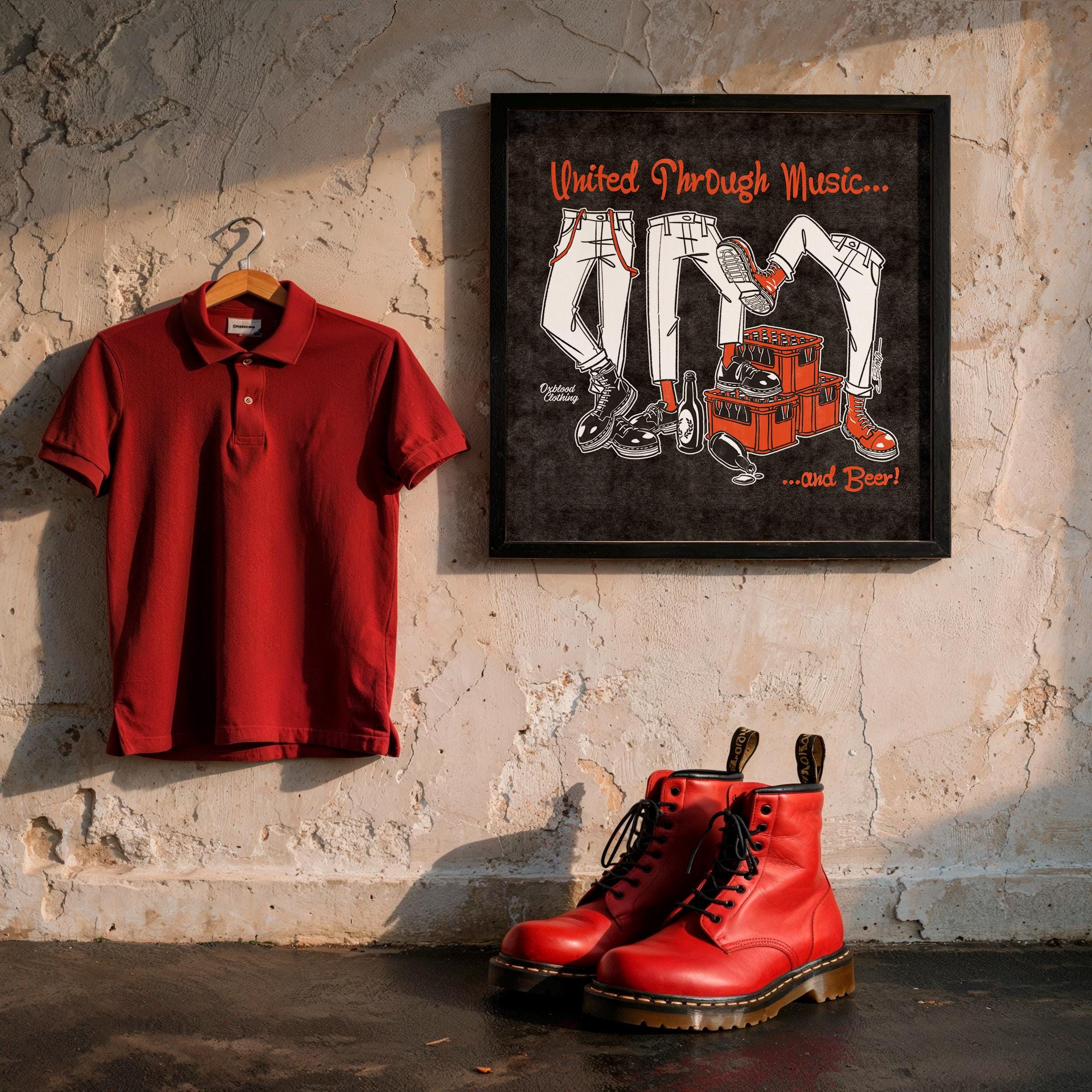 着画あり希少EVISUモノグラムライダース赤　HIPHOPBBOY OxbloodClothingStore - Etsy 日本