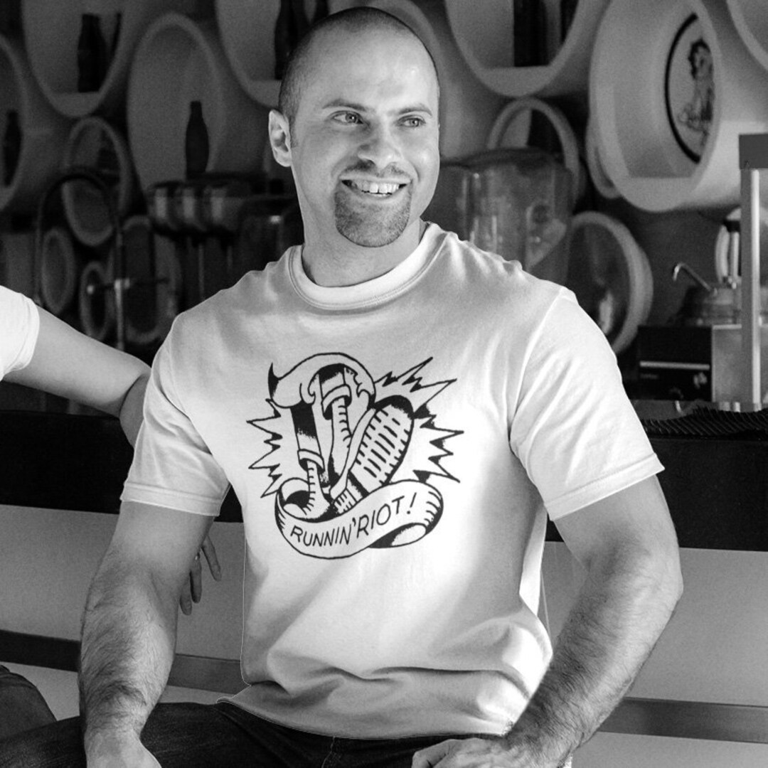 Runnin' Riot T-shirt - 80's Punk Streetpunk Oi Music - Rupert Cleaver ...