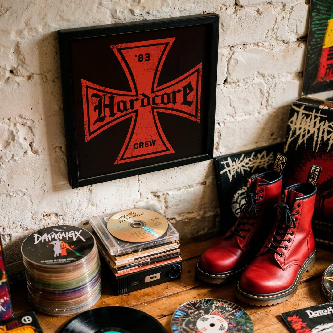 New York Hardcore Art - Hardcore Punk Poster, Hardcore World Wide