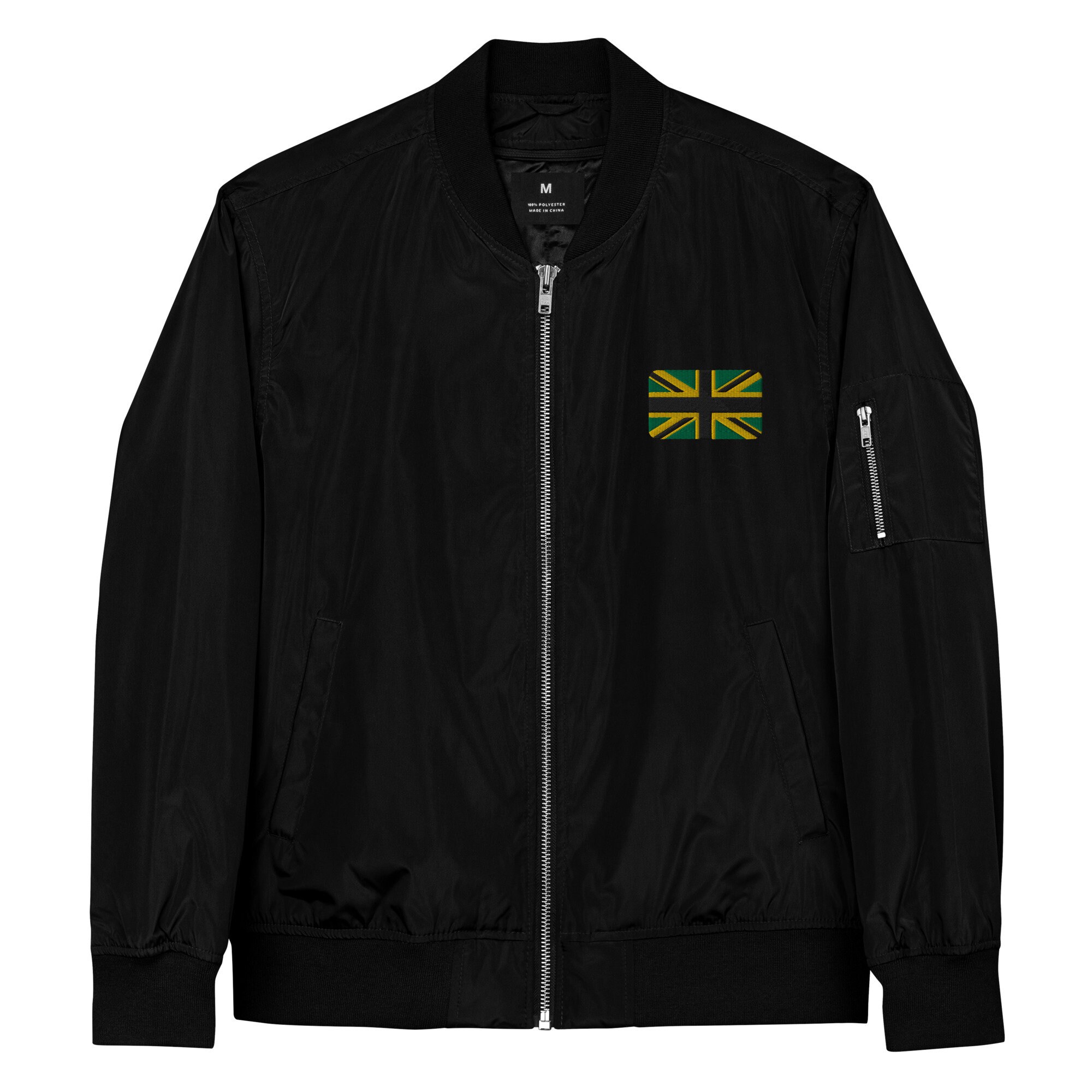 Lightweight British Jamaican Bomber Jacket - Skinhead Reggae 