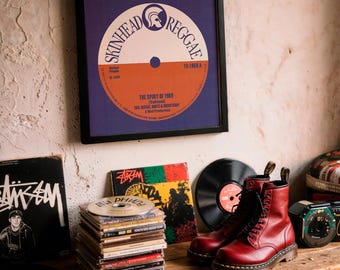 Skinhead Reggae Art - Trojan Records, Ska Reggae, Roots Rocksteady