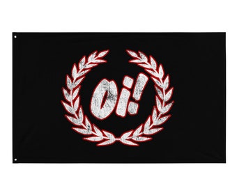 Oi oi oi! Music Streetpunk Flag - Street Punk