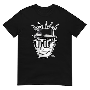 Rude Boy &quot;Two-Tone Ska&quot; T-Shirt - 2-Tone Ska Tee, Two-Tone Ska Music top, Ska clothing, Ska Punk Music, Rudeboy, Ska clothing