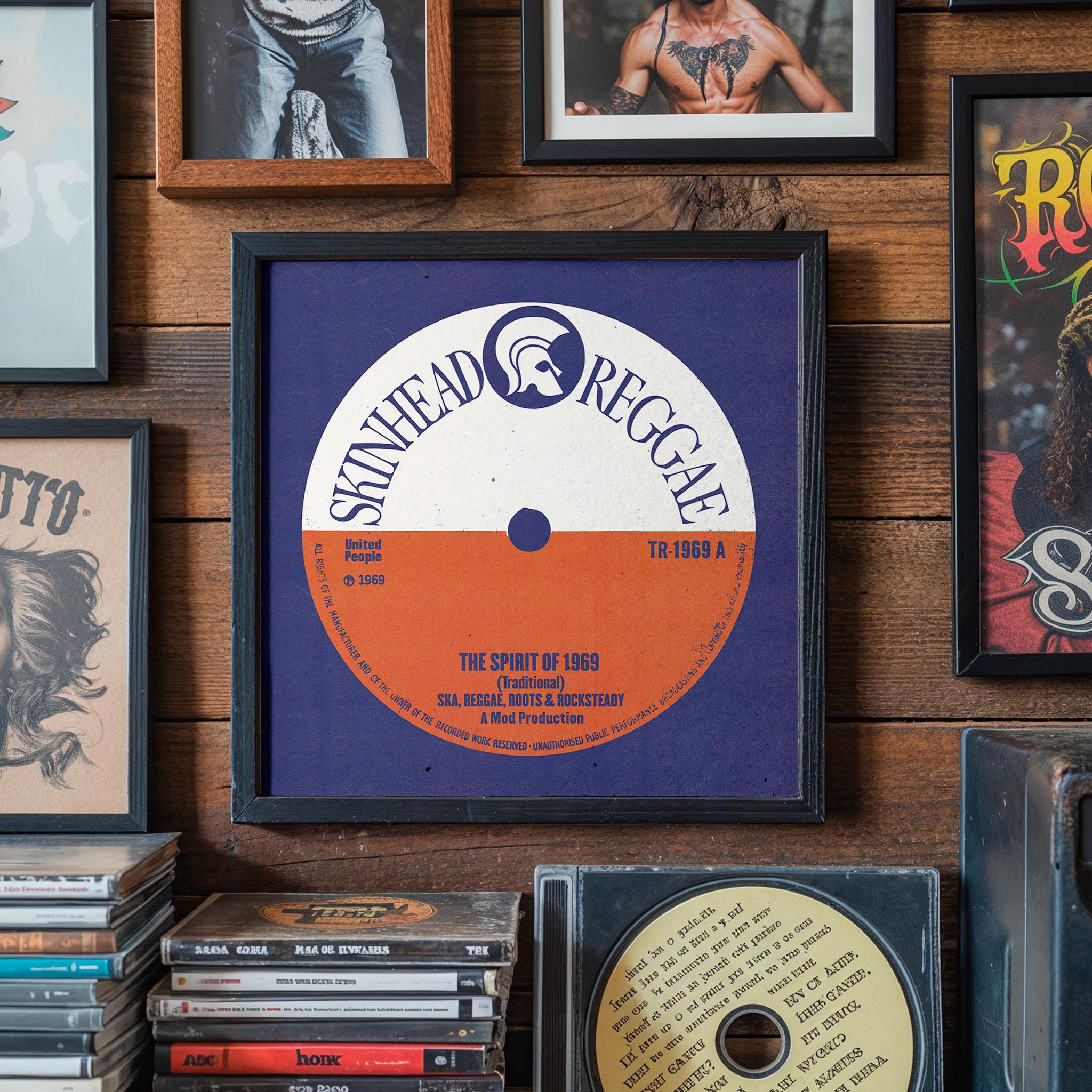 Skinhead Reggae Art - Trojan Records, Ska Reggae, Roots Rocksteady