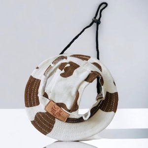 Small Dog Hat | Bucket Hat | Puppy Hat | Dog Visor | Sun Protection Cap | Travel Hat for Dog Cat Pet | Hats for Dogs