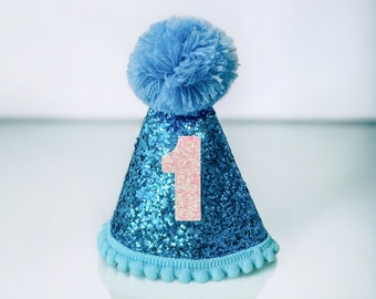 Dog Birthday Hat| Puppy Party Hat | Puppy Birthday | First Birthday | Puppy first Birthday | Dog |Birthday Party Cat Birthday | Blue