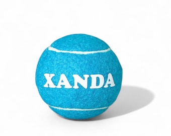 Custom Personalized Dog Ball / Dog Toy / Puppy Toys / Cat Toy / Tennis Ball Toy