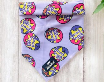Easter Puppy Dog Hot Cross Buns and Good Egg | Bandana | Cute Novelty Pet Bandana | Dog Accessories | New Puppy Gift | Edna & Co