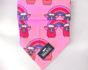 Happy Kid, Bubble Gum Furb Girl and Boy Dog Puppy Bandanas | Cute Novelty Pet Bandana | Dog Accessories | New Puppy Gift | Edna & Co