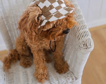 Small Dog Hat | Bucket Hat | Puppy Hat | Dog Visor | Sun Protection Cap For SMALL dogs only | Travel Hat for Dog Cat Pet | Hats for Dogs