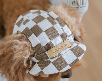 chapeau pour chien | Bob | Bonnet pour chiot | Visière pour chien | Casquette de protection solaire | Chapeau de voyage pour chien, chat, animal de compagnie | Chapeaux pour chiens