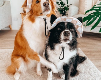 Sombrero para perro / Sombrero tipo cubo para todas las razas / Sombrero para cachorro / Visera para perro / Gorra de protección solar / Sombrero de viaje para perro y gato / Sombreros para perros