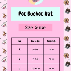 Dog Hat Bucket Hat Puppy Hat Dog Visor Sun Protection Cap Travel Hat for Dog Cat Pet Hats for Dogs image 9