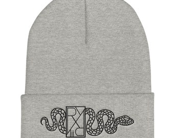 gorro bordado esposado serpiente