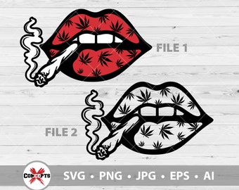 Download Weed Lips Svg Etsy