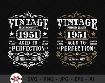 Download Vintage Birthday Svg Etsy