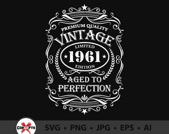 Download Vintage 1961 Svg Etsy