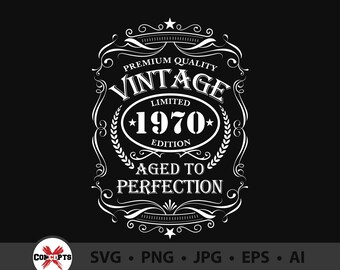 Download Vintage 1970 Svg Etsy