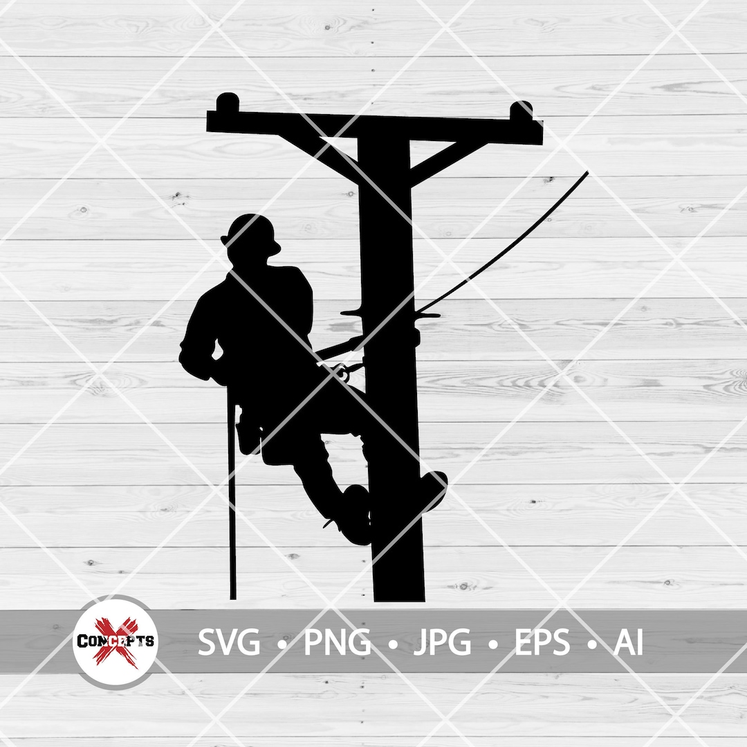 Lineman Svg, American Lineman Svg, Linemen Svg, Lineman Sticker