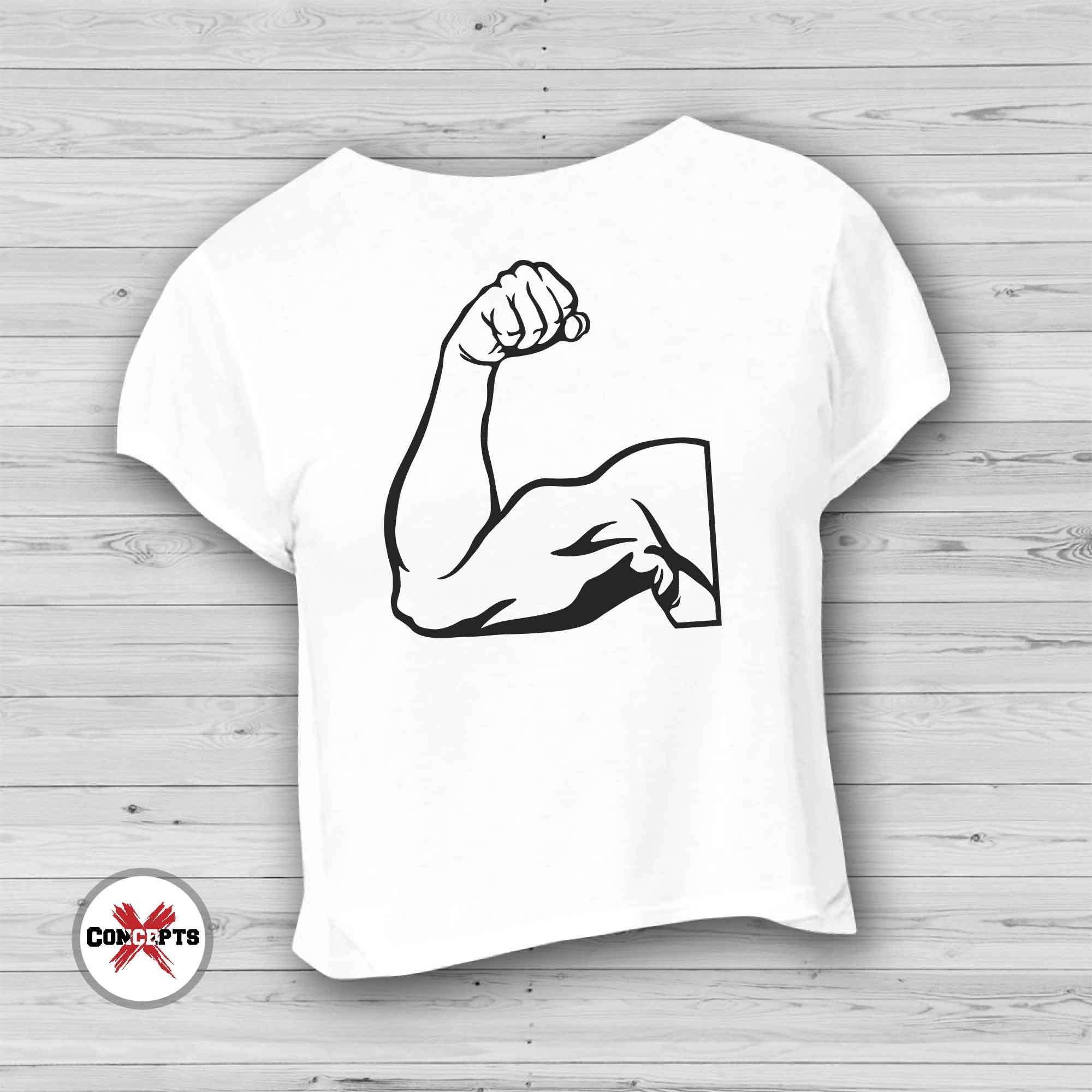 Biceps Svg Muscle Svg Arm Flex Svg Biceps Flexing Svg Etsy Canada