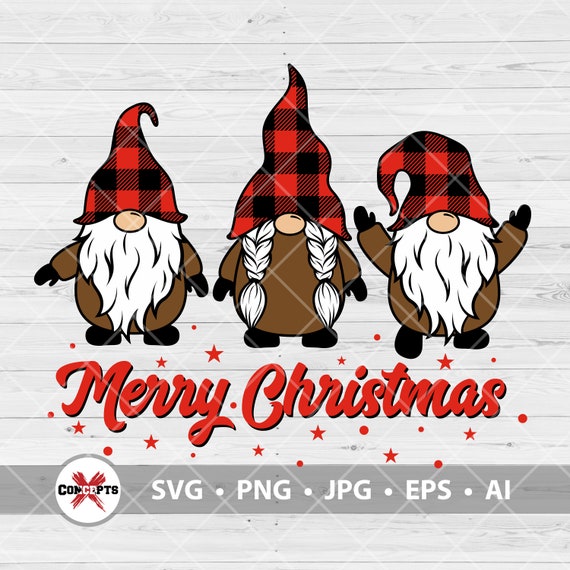 Download Christmas Gnome Svg Gnome Svg Christmas Gnomes Svg Merry Etsy
