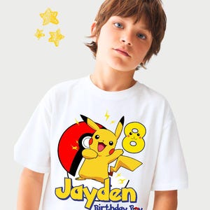 Inspired Birthday Boy Raglan Shirt: Pii Ka Party, Personalized Family Tee