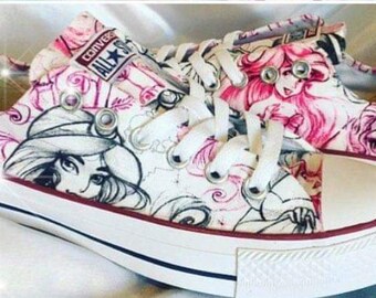 Princess converse | Etsy