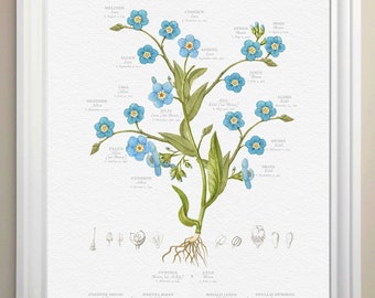 Personalized Family Tree Wall Art Parents Custom Anniversary Gifts Customized with names and dates 50th gift for Grandparents