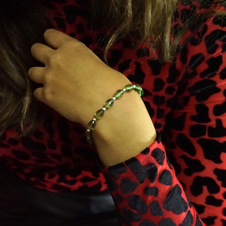 Color Changing Zultanite Stone Silver Bracelet-Attractive Gemstone Handmade Bracelet