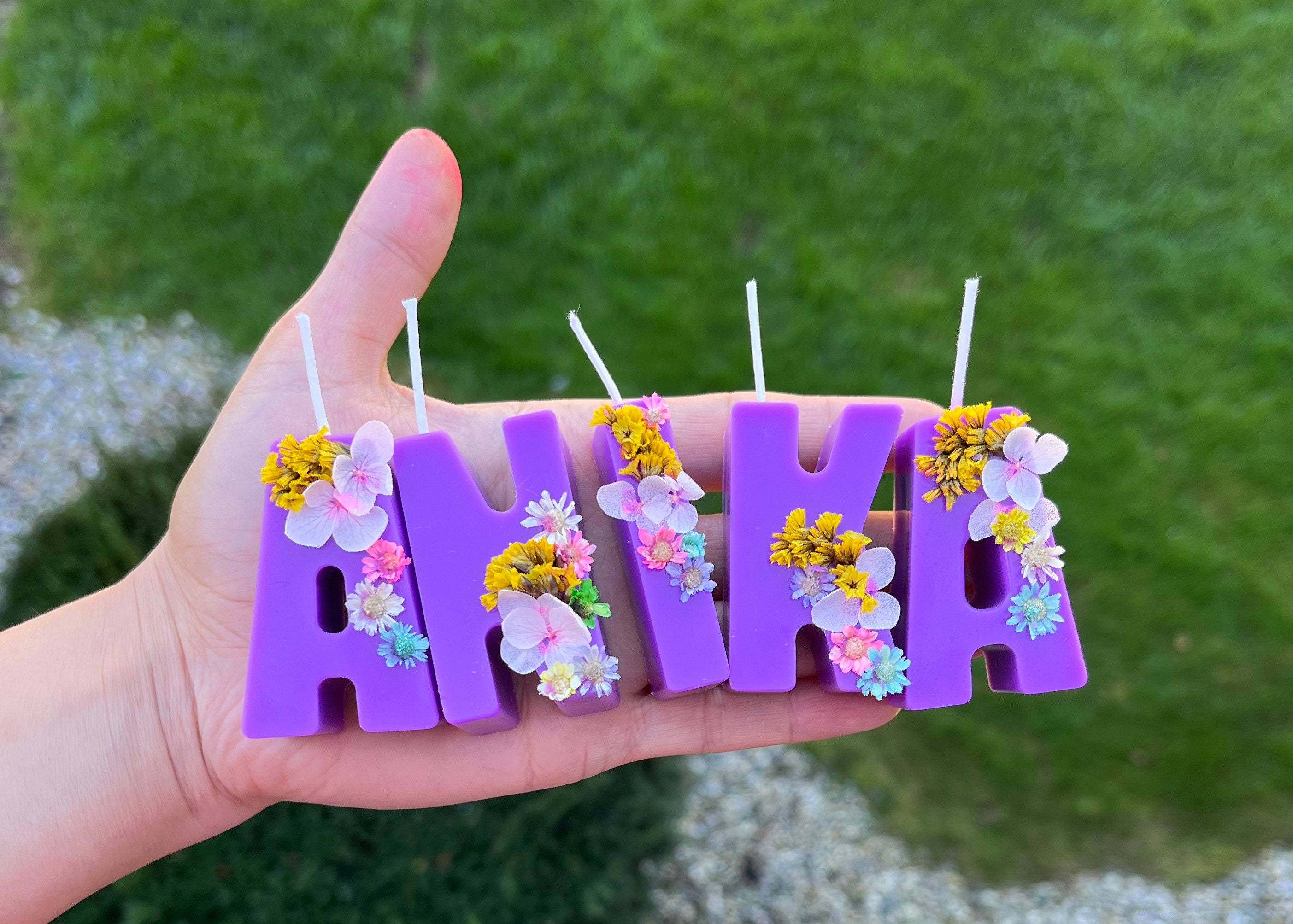 Candles for All Occasions. Custom Birthday Candles. Cake Etsy