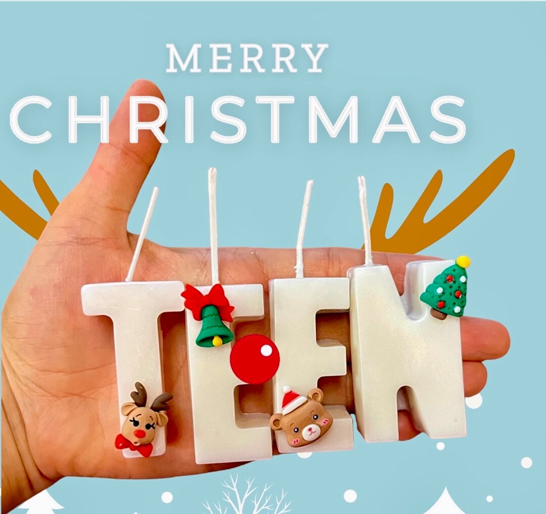 Personalized Birthday Candles. Unique Birthday Decoration. Etsy