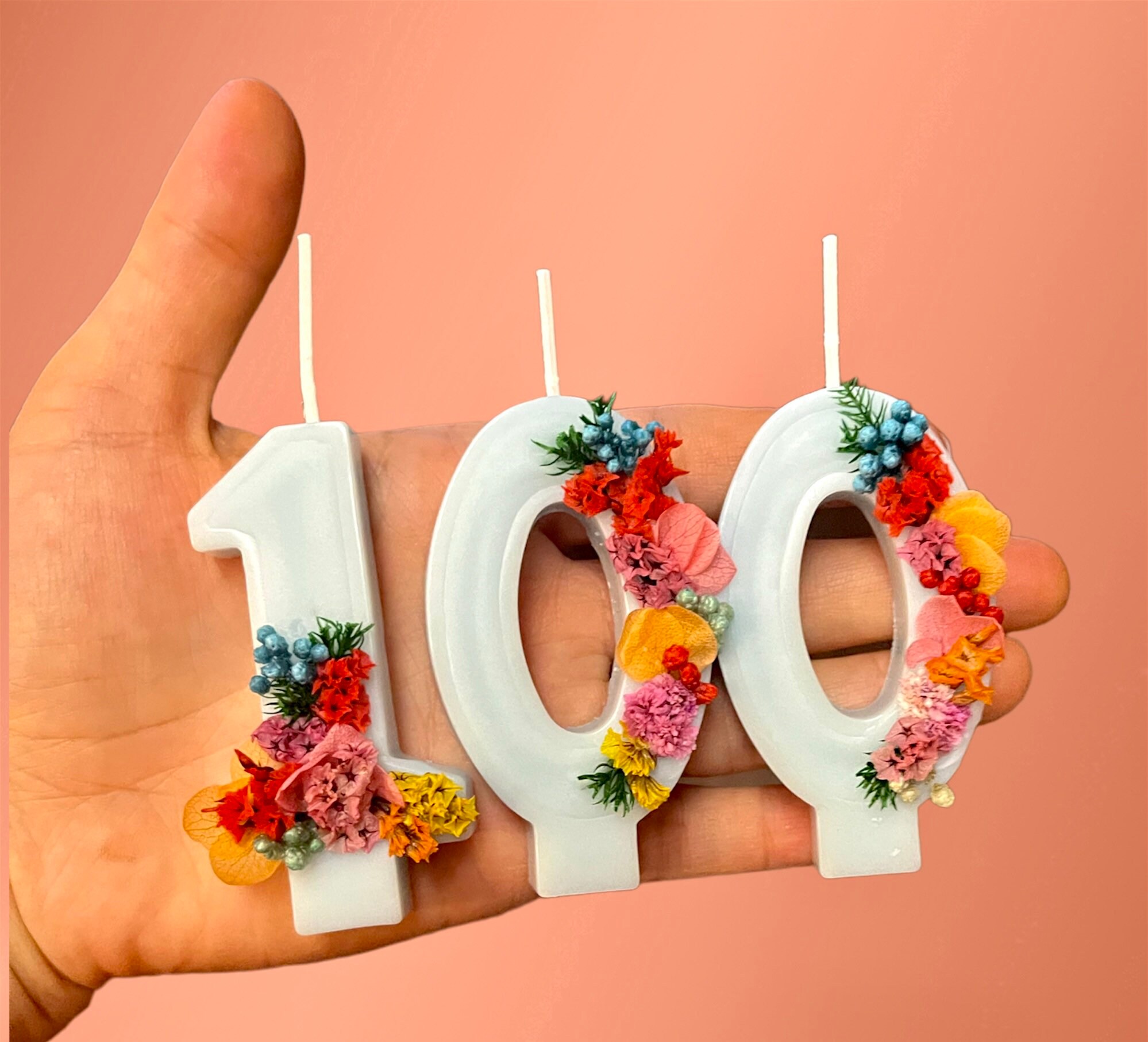 Unique Numbers Candles. Cake Toppers. Birthday Cake Candle. Etsy