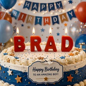 Personalized Name Candles, Custom Letter Cake Topper, Soy Beeswax Birthday Decor image 7