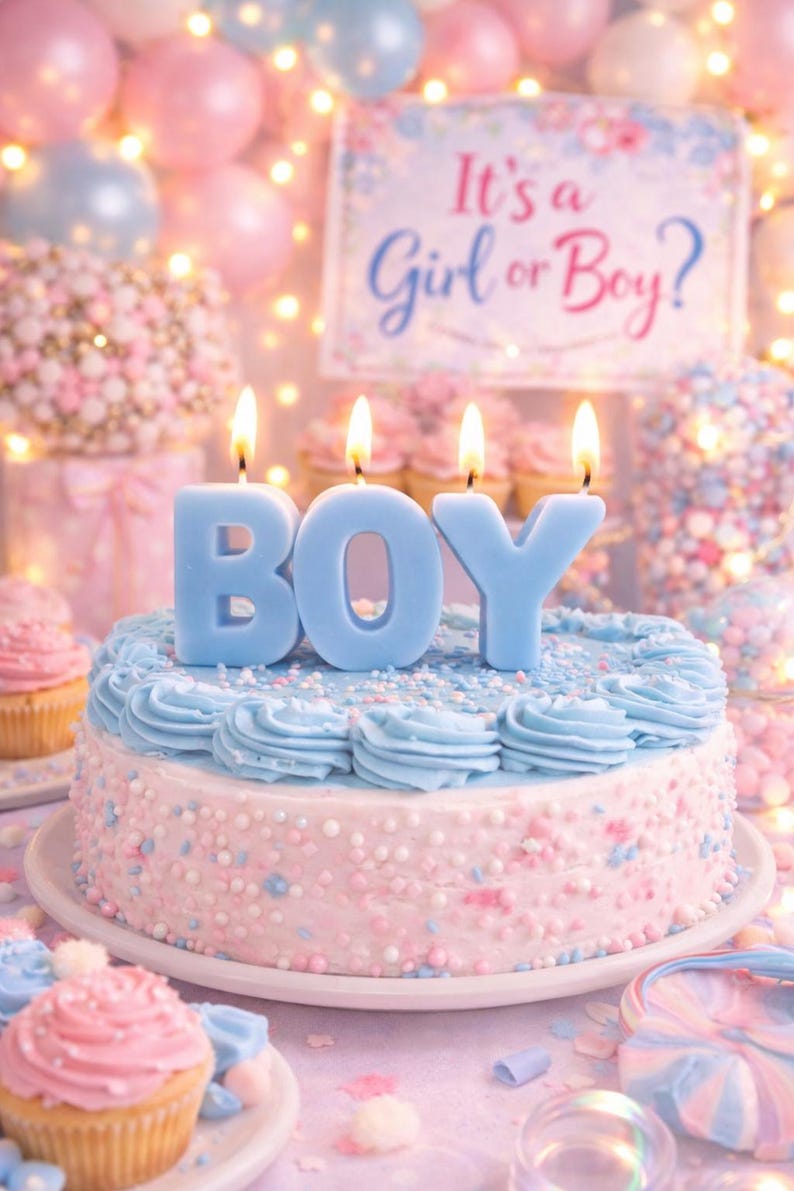 Personalized Name Candles, Custom Letter Cake Topper, Soy Beeswax Birthday Decor image 11