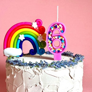 Birthday candles, numbers candles, handmade candles, party candles, glitter candles, decoration, birthday cake topper