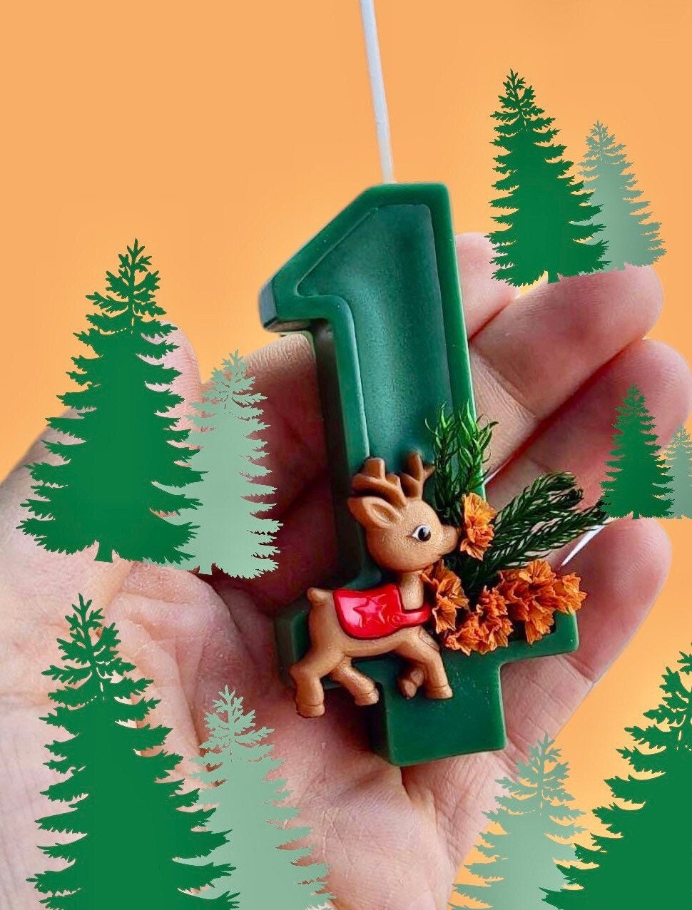 Unique Numbers Candles. Cake Toppers. Birthday Cake Candle. Etsy