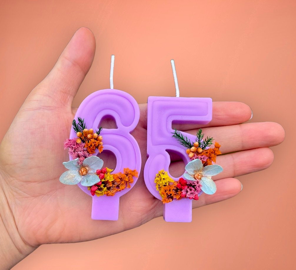 Unique Numbers Candles. Cake Toppers. Birthday Cake Candle. Etsy