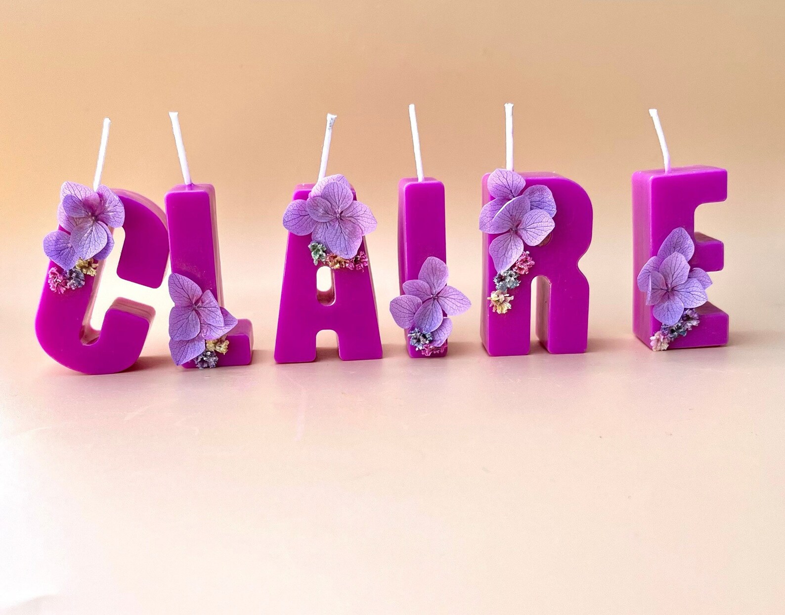 Candles for All Occasions. Custom Birthday Candles. Cake Etsy