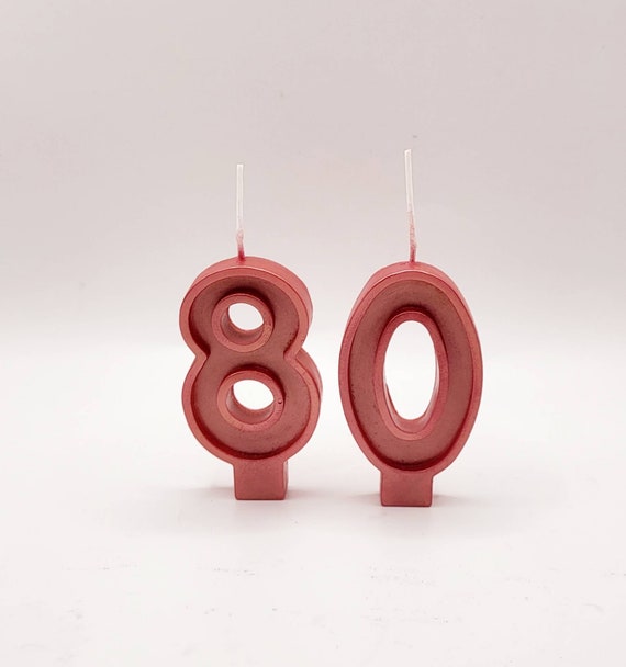 Happy Birthday Candles. Numbers Candles. Soy Candles. Cake Etsy