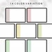 Digital Note Templates Horizontal Two Column Minimalist Notebook ...