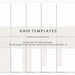 12 Tab Digital Notebook Minimalist Notebook 25 Paper Template Goodnotes ...